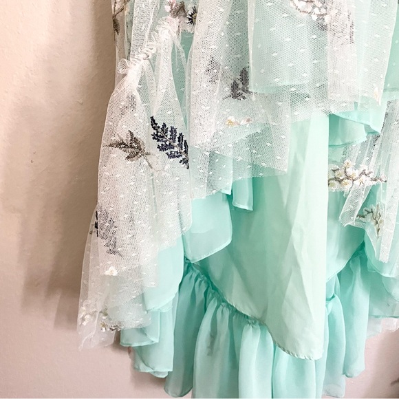 Pleiades Wild Lupine Ruffle Dress - Picture 8 of 13